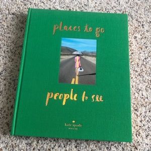 NWT Kate Spade Places to Go People to See Book